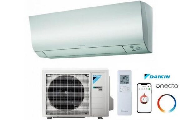 APARAT AER CONDITIONAT DAIKIN PERFERA, 21000BTU FTXM60A+RXM60A, PUTERE RACIRE=7.0KW;PUTERE INCALZIRE= 8.0 KW BLUEVOLUTION CULOARE ALB, CLASA DE EFICIENTA ENERGETICA A+++ , INCLUDE TELECOMANDA