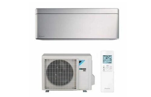 0048982_001_001_691x444.jpg APARAT AER CONDITIONAT DAIKIN STYLISH, 12000BTU FTXA35CS+RXA35A8 PUTERE RACIRE=3.4kW, PUTERE INCALZIRE=4.0 kW BLUEVOLUTION, CULOARE ARGINTIU, CLASA DE EFICIENTA ENERGETICA A+++
