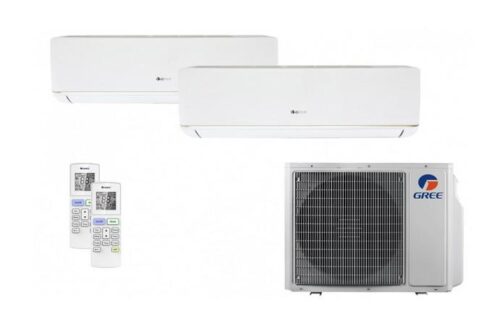 0051458_001_002_691x444.jpg APARAT AER CONDITIONAT MULTISPLIT GREE BORA, ERP= A++, 2 x 12000 BTU, UNITATE EXTERIOARA 18000BTU WIFI, TELECOMANDA INCLUSA, R32