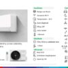 APARAT AER CONDITIONAT 7000BTU MONO-SPLIT, BOSCH CLIMATE CL 7000i 20 E DC INVERTER R32, CULOARE NEGRU, WIFI INCLUS, CLASA DE EFICIENTA ENERGETICA A++