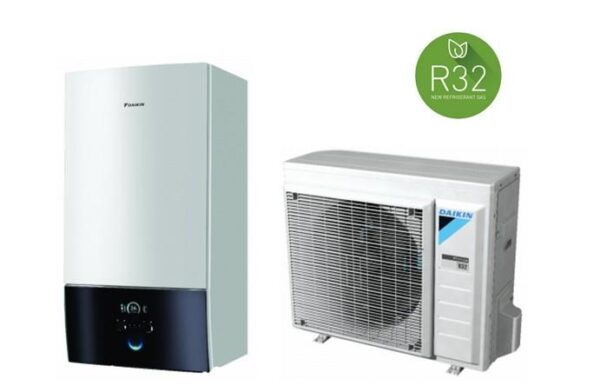 POMPA DE CALDURA AER-APA DAIKIN ALTHERMA 3 RW, 8kW, INCALZIRE, MONTAJ PERETE, 230V, R-32, INCALZITOR DE REZERVA DE 6kW