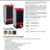 CENTRALA TERMICA PE LEMN, CARBUNE, BRICHETI KOZLUSAN KOZ X, 150 KW, RANDAMENT PANA LA  82%, TEMPERATURA MAXIMA=95°C