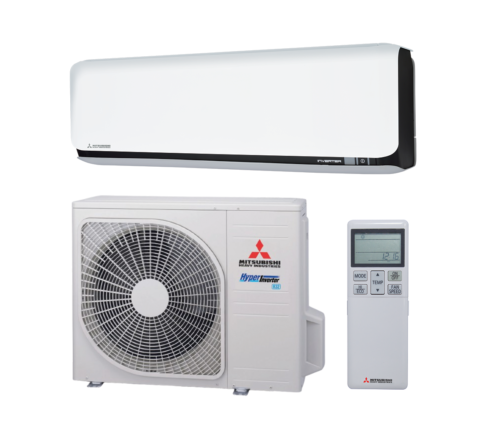 Aer conditionat Mitsubishi Heavy Harukaze Pro Black&White SRK25ZSX-WFB SRC25ZSX-W, 9000 BTU, A+++/A+++, Hyperinverter, Functie incalzire racire, Wi-Fi inclus, Negru si Alb