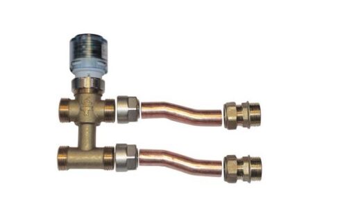 KIT VENTILE (VALVE) CU 3 CAI PENTRU VENTILOCONVECTORI - 2 TEVI 3V2CG