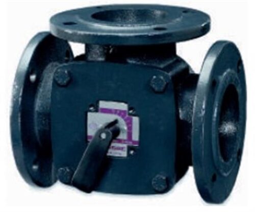 VENTIL DE AMESTEC DN100 CU FLANSA 3 CAI SERIA 3F ESBE