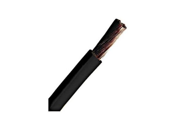 CONDUCTOR FLEXIBIL CU IZOLATIE DIN PVC H07V-K 2.5MM2, CULOARE NEGRU (100ML/COLAC)
