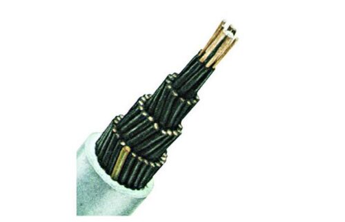CABLU DE COMANDA CU IZOLATIE DIN PVC, YSLY-OZ 2X0.75 GRI