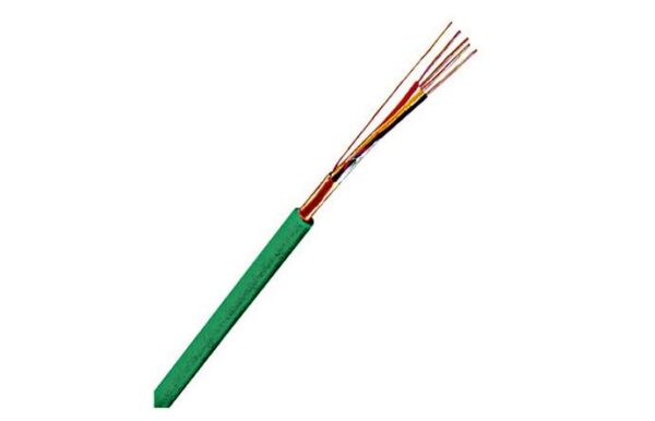 CABLU ECRANAT IZOLAT SI MANTA PVC J-Y(ST)Y 2X2X0.8 EIB VERDE