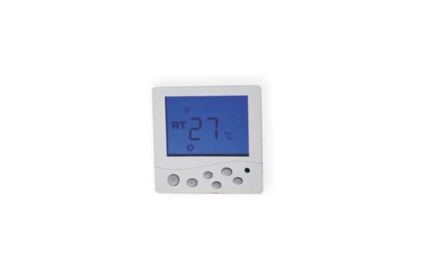 0030238_001_002_691x444.jpg PANOU DE COMANDA CU TERMOSTATARE ELECTRICA SI CU DISPLAY, MODEL TE, MONTAJ PE PERETE, SELECTOR TREPTE DE VITEZA SI COMUTATOR VARA-IARNA