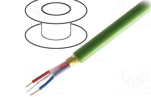 CABLU EiB/KNX; 2x2x0,8MM2; SARMA; CU; PVC VERDE; 100M; CPR: ECA