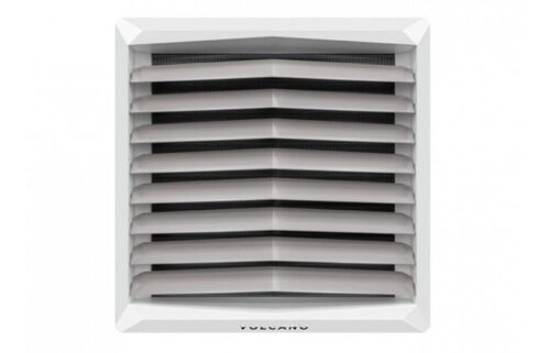 AEROTERMA VOLCANO VR MINI AC INCALZIRE CU CARCASA ALBA, EPP 100% RECICLABILA, PUTERE 3-20kW, DEBIT AER 2100 M3/H, ALIMENTARE 230V/50Hz, IP54, VENTILATOR CU 3 TURATII, dBA 52, CONEXIUNI 3/4", FARA SUPORT SI AUTOMATIZARE