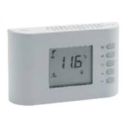 TERMOSTAT CRB PENTRU VENTILOCONVECTOARE PROGRAMABIL INCORPORABIL 230V, 2 SAU 4 TEVI, 3 TREPTE DE VITEZA