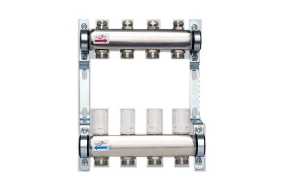 DISTRIBUITOR 11 CAI 1" QTEQ INOX, V/T, CONEXIUNE EK3/4"