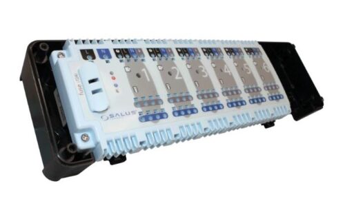 EXTENSIE CENTRU DE COMANDA CB500 CU CLEME RAPIDE, 5 ZONE INCALZIRE/RACIRE 230V, CU MODUL DE CONTROL INTEGRAT