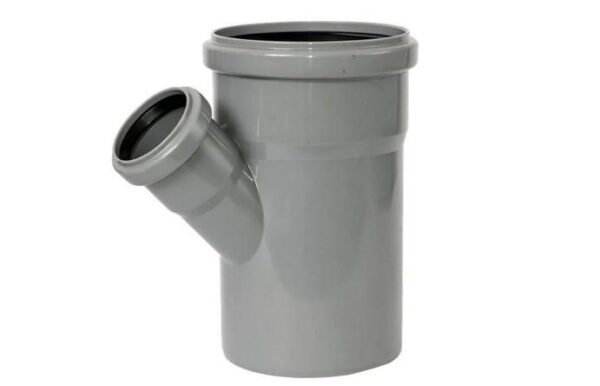 RAMIFICATIE PP 160x160x45˚, CANALIZARE INTERIOARA, GRI, TRP