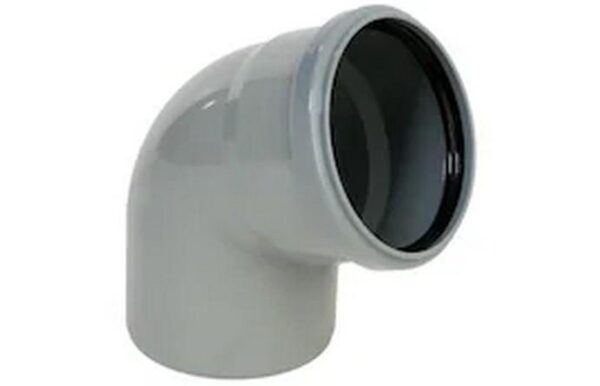 COT PP 032 x 67.5° CANALIZARE INTERIOARA, GRI, TRP