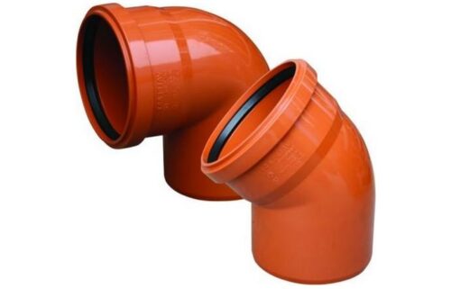 COT PVC 110x45˚ CANALIZARE EXTERIOARA, WTC
