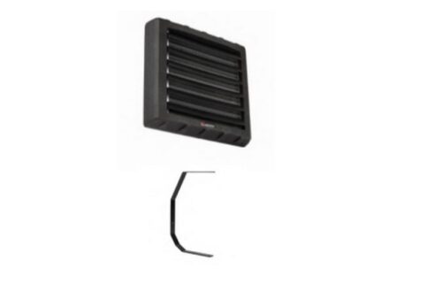 AEROTERMA REVENTON HC80 INCALZIRE/RACIRE CU CARCASA NEAGRA EPP 100% RECICLABILA, PUTERE 6.96kW - 91.50kW, DEBIT AER 3400 M3/H, P. MAX= 16 BARI, ALIMENTARE 230V/50Hz AC, IP54, VENTILATOR CU 3 TURATII, dBA 49-58, CONEXIUNI 3/4", ERP 2015, SUPORTI REGLABILI