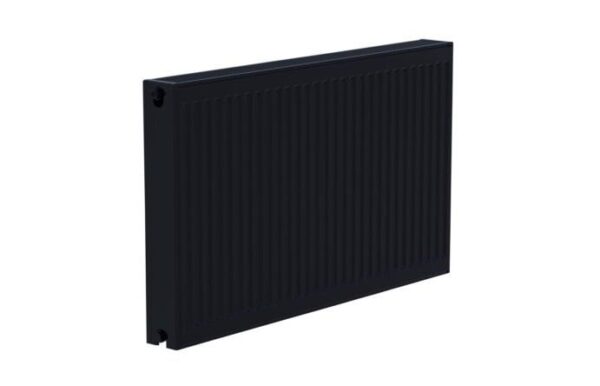RADIATOR PANOU OTEL C22, H=600MM, L=1400MM, P=2886W, CULOARE NEGRU MAT