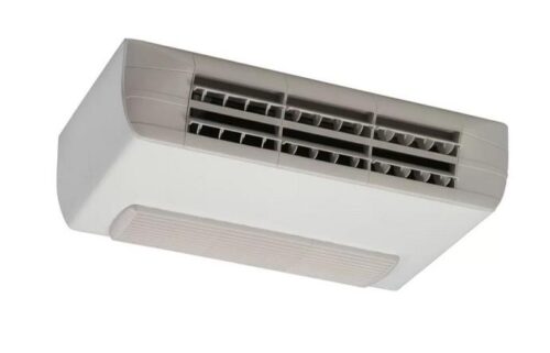 VENTILOCONVECTOR CARCASAT DE TAVAN - 2 TEVI, VE OMI 13, PUTERE INCALZIRE = 1.60KW, PUTERE RACIRE = 1.60KW CU PANOU DE COMANDA, TERMINAL CU BORNE ELECTRICE, VANA CU 3 CAI SI SERVOMOTOR