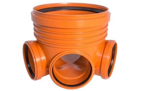 BAZA CAMIN PVC 315X110 3 INTRARE / 1 IESIRE CULOARE PORTOCALIU