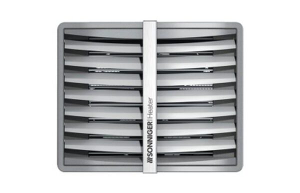 AEROTERMA CU APA CALDA MARCA SONNIGER, MODEL HEATER CR3, CAPACITATE INCALZIRE 22.6kW, TEMP.APA 70/50GRADE, 230V, 3 TREPTE DE VITEZA, DEBIT AER 2950MC/H