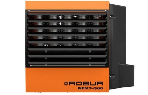 GENERATOR AER CALD ROBUR NEXT-G 60 EC (GAZ METAN) 60KW, CU VENTILATOR EC, CU CONDENSARE, MONTAJ PE PERETE, MODULANT, CU ARZATOR PREMIX, PUTERE (MIN.–MAX.): 19,5 – 56,6 kW