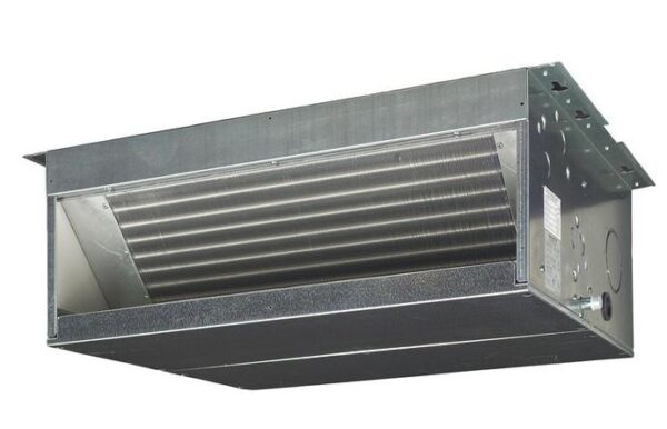 0052377_001_002_691x444.jpg VENTILOCONVECTOR DAIKIN TIP DUCT TAVAN FWN08AT, SISTEM 2 TEVI, FARA POMPA DE CONDENS, PUTERE MAX.INCALZIRE= 7.88 kW ; PUTERE MAX.RACIRE= 5.57kW