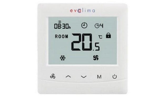 PANOU DE COMANDA EVOCLIMA CU INSTALARE LA PERETE PENTRU CASETE CWC