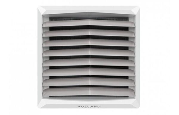 AEROTERMA VOLCANO VR 4 INCALZIRE CU CARCASA ALBA, EPP 100% RECICLABILA, PUTERE 10-100kW, DEBIT AER 5300 M3/H, ALIMENTARE 230V/50Hz, IP54, VENTILATOR CU 3 TURATII, dBA 52, CONEXIUNI 3/4"